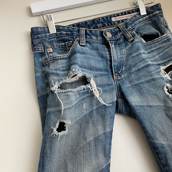 AG Heavily Destroyed Jeans - Picture 2 of 7